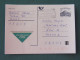 Czech Republic 1994 Stationery Postcard Hora Rip Mountain Sent Locally From Prague - Slogan For Postal Advertisement - Storia Postale