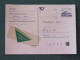 Czech Republic 1994 Stationery Postcard Hora Rip Mountain Sent Locally From Prague - Slogan For Postal Advertisement - Covers & Documents