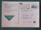 Czech Republic 1994 Stationery Postcard Hora Rip Mountain Sent Locally From Prague - Slogan For Postal Advertisement - Lettres & Documents