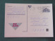 Czech Republic 1994 Stationery Postcard Hora Rip Mountain Sent Locally From Ostrava, EMS Slogan - Briefe U. Dokumente