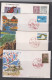 JAPAN - SELECTION OF 6 ILLUSTRATED FIRST DAY COVERS ,CHEAP LOT - Lettres & Documents