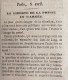 1848 Journal LA PRESSE - GOUVERNEMENT PROVISOIRE. - LA LIBERTÉ DE LA PRESSE ET L'ARMÉE - AGITATION CHARTISTE À LONDRES - 1800 - 1849