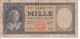 BILLETE DE ITALIA DE 1000 LIRE DEL 15 DE SETTEMBRE DE 1959  (BANKNOTE) - 1000 Liras