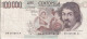 BILLETE DE ITALIA DE 100000 LIRE DEL AÑO 1983 DE CARAVAGGIO (BANKNOTE) DIFERENTES FIRMAS - 100000 Lire