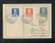 "ALL. BESETZUNG" 1947, Sonderpostkarte "Stephan" Mit Bildgleicher Zusatzfrank. SSt. "FLENSBURG, Exportmesse" (70137) - Postal  Stationery