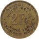 BELGIAN CONGO 2 FRANCS 1946 #s089 0029 - 1945-1951: Régence