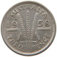 AUSTRALIA 3 PENCE 1958 #s091 0483 - Threepence