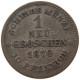 GERMAN STATES 1 NEUGROSCHEN 1870 SACHSEN Johann 1854-1873 #s091 0121 - Taler Et Doppeltaler