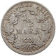 GERMANY EMPIRE 1/2 MARK 1915 A #s094 0311 - 1/2 Mark