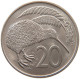 NEW ZEALAND 20 CENTS 1969 #s099 0231 - Nouvelle-Zélande