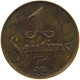LATVIA 1 SANTIMS 1924 #s096 0635 - Letland