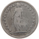 SWITZERLAND 1/2 FRANC FRANKEN 1881 #s100 0853 - 1/2 Franc