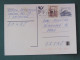 Czech Republic 1995 Stationery Postcard Hora Rip Mountain Sent Locally From Prague With PFAFF Slogan - Covers & Documents