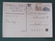 Czech Republic 1995 Stationery Postcard Hora Rip Mountain Sent Locally - Covers & Documents