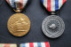 Lot 7 Médailles  France  Médailles D'honneur Des Chemins De Fer  1923 à 1979  Argent - France