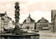 72928539 Schwaebisch Gmuend Oberer Marktplatz Mit Marienbrunnen Und Rathaus Schw - Schwaebisch Gmünd