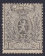 Belgique - N°23A ** 1c Gris "Petit Lion" 1866/57 - Certificat Michaux - 1866-1867 Coat Of Arms