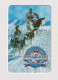 SLOVAKIA  - Dog Sled Chip Phonecard - Slowakei