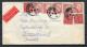 1961 Sweden Malmo Express Cover - Copenhagen  - Briefe U. Dokumente