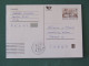 Czech Republic 1999 Stationery Postcard 4 Kcs "Prague 1998" Sent Locally - Storia Postale