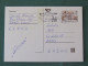 Czech Republic 1998 Stationery Postcard 4 Kcs "Prague 1998" Sent Locally From Brno, EMS Slogan - Storia Postale