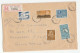 1965 Reg NORWAY To SOUTH AFRICA  Cover Polar Antarctic Geophysics Stamp On Stamps Rowing Aviation - Covers & Documents