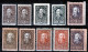 Yugoslavia 1920 Slovenia SHS ⁕ VERIGARI, King Petar I. Mi.129-133 ⁕ 10v MNH/MH - Ungebraucht