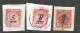 Delcampe - USA  6  SCANS Postal History Lot With Postage Due Official IN ILLEGAL USE Parcel Distributors Coils Registration  Etc - Kuriere