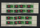 USA Michel Cat.No. Mnh/** 888 Different Positions And Different Plate Nos - Numéros De Planches