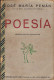 Poesía (1923-1937) - José María Pemán - Otros & Sin Clasificación