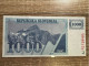 Slovenia，1000 Tolarjev，1991，pick 9a，Gem UNC - Slovénie