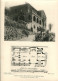 Architecture Propriété Du Docteur P.H. à La Californie Cannes Planche En Héliogravure Et Plan - Arquitectura