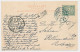 11- Prentbriefkaart Brielle 1907 - Haven - Grootrondstempel: Nieuwesluis - Heenvliet - Brielle