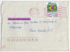 Brazil 1991/1996 4 Shipped Cover With Definitive Stamp And With Postmark In Red Ink (the Ink Of Meter Stamp Machines) - Cartas & Documentos