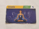 CUBA-(nauta-001)-YOGA WOMEN-(71)-(1hora)-(215127982491)-(wrinkle)-used Card+1card Prepiad Free - Cuba