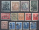 Delcampe - ⁕ Hungary / Ungarn ⁕ Small Collection / Lot Of 14 PERFIN Stamps - See Scan - Perforiert/Gezähnt