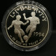 1 DOLLAR ARGENT 1994 S BE COUPE DU MONDE DE FOOTBALL USA 577090 EX. / PROOF SILVER - Collections