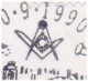 Italian Masonic Lodge, Pure Masonic, Masoneria, Maconnerie, Masonico, Freemasonry Italy Max Card 1990 - Freemasonry