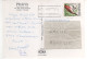 Timbre , Stamp " Oiseau : Carpodacus Erythrinus " Sur CP , Carte , Postcard Du ?? - Brieven En Documenten