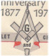 Provincial Mark Lodge Anniversary, Working Tools Of A Mark Master Mason, Freemasonry Masonic Britain Cover - Freimaurerei