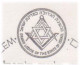 2nd Masonic Pilgrimage To The Holy Land Jerusalem, David Star Judaica, Freemasonry Israel US Combo RARE Masonic Cover - Freimaurerei