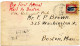 ETATS UNIS - 24 CTS SUR LETTRE PAR AVION, 1918 - Lettres & Documents