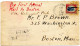 ETATS UNIS - 24 CTS SUR LETTRE PAR AVION, 1918 - Briefe U. Dokumente