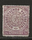 Confédération D'Allemagne Du Nord N° 1 (1868)  Sans Gomme - Neufs