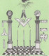 Hourglass, Time Measurement, Beehive, Honeybee, Seeing Eye, Nilad Masonic Lodge Freemasonry True Masonic FDC Philippines - Franc-Maçonnerie