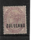 ZULULAND 1888 1d SG 2 MOUNTED MINT Cat £28 - Zoulouland (1888-1902)