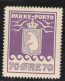 GRÖNLAND GROENLAND GREENLAND 1937 PAKKE PORTO PARCEL POST 70 ÖRE Perf 10 3/4 MI 10B FACIT P15 - MINT NEVER HINGED (**) - Colis Postaux