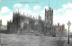 MANCHESTER, LANCANSHIRE, ARCHITECTURE, CATHEDRAL, CARRIAGE, HORSE, ENGLAND, UNITED KINGDOM, POSTCARD - Manchester