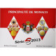 Monaco, Albert II, Coffret 1c. à 2€, BU, 2013, MDP, FDC - Mónaco