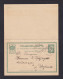 1895 - 5 St. Doppel-Ganzsache Ab Varna - Bedarf - Lettres & Documents